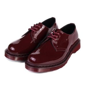Dr Martens Mono Oxblood Lamper Oxford Shoes Unisex